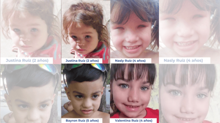 Buscan a cuatro hermanitos en Santa Fe