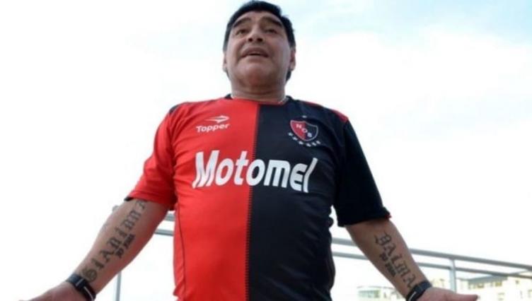 Maradona se acordó de Newell's y polemizó con Central