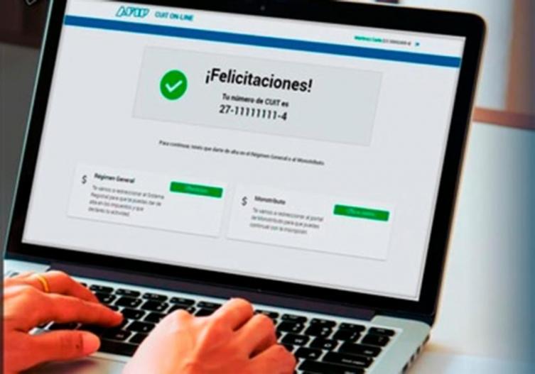 El Cuit ya se tramita online