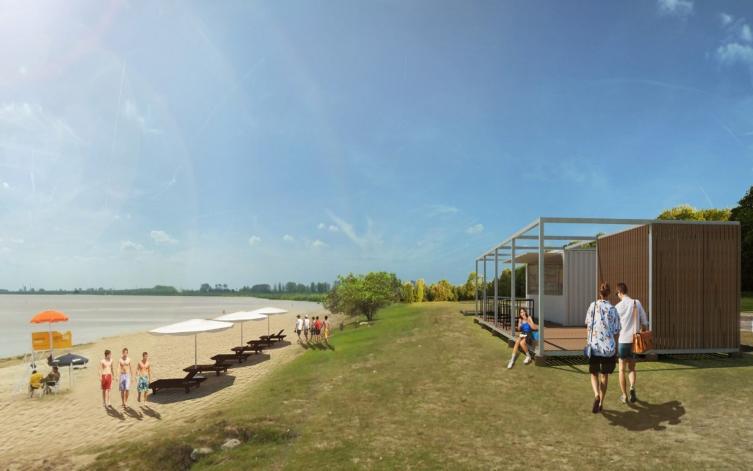 Las playas de Santa Fe con nuevos paradores