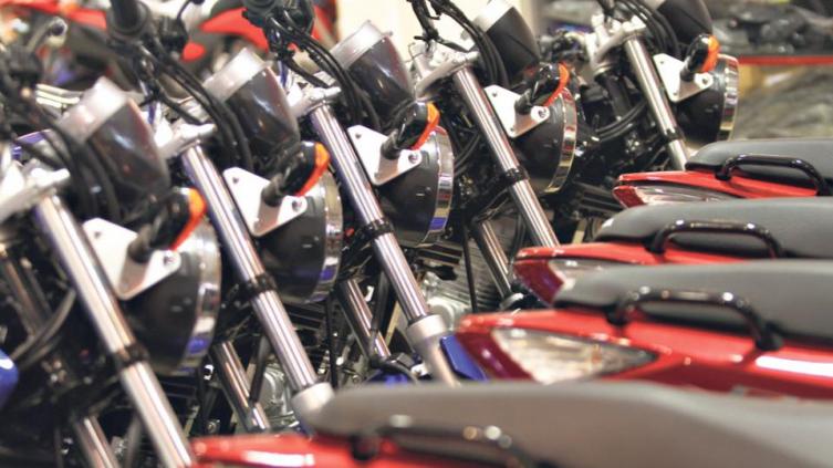 Se hundió la venta de motos: cayó 53,6 % en un año