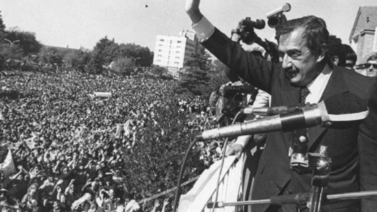 Se cumplen 35 años de la vuelta de la democracia
