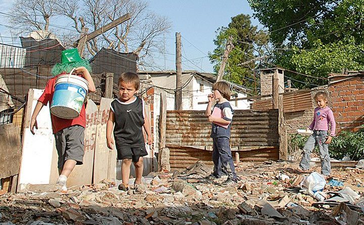 Ciudad santafesina, con 74 %  bajo la línea de pobreza