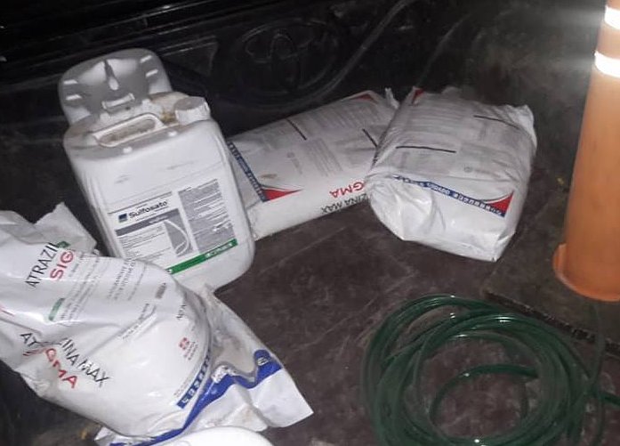 Fumigaban con agrotóxicos en el ejido urbano de Ceres 