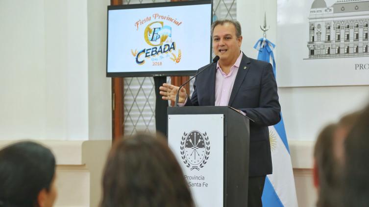 Farías presentó la Fiesta Provincial de la Cebada Cervecera
