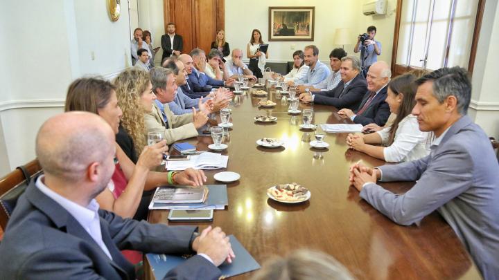 Lifschitz presidió la reunión organizativa de la Cumbre del Mercosur