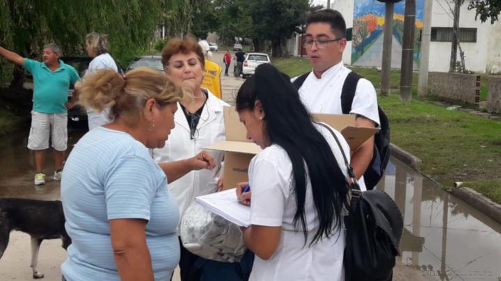 Médicos y enfermeros de la provincia asisten a pobladores del norte 