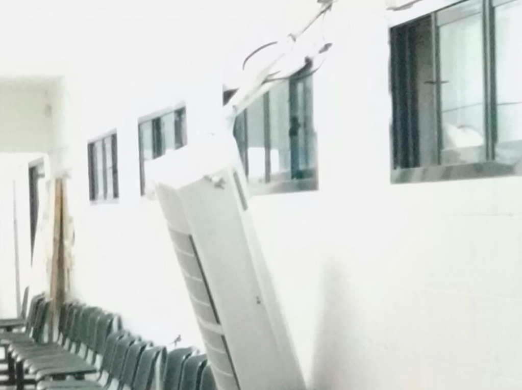 Santa Fe: roban y violentan rejas en un centro de salud