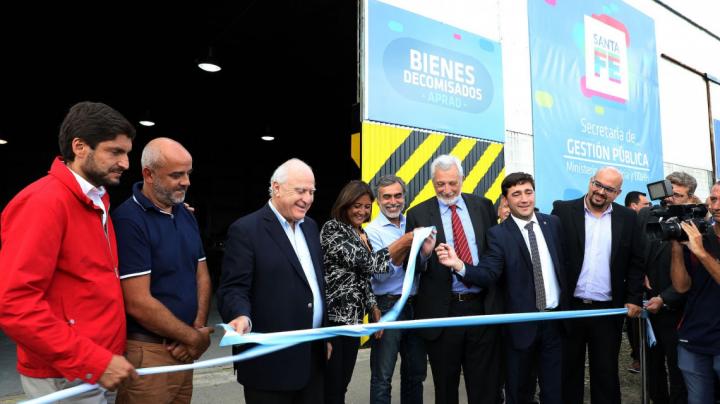 Inauguraron el predio de la Agencia de Bienes Decomisados