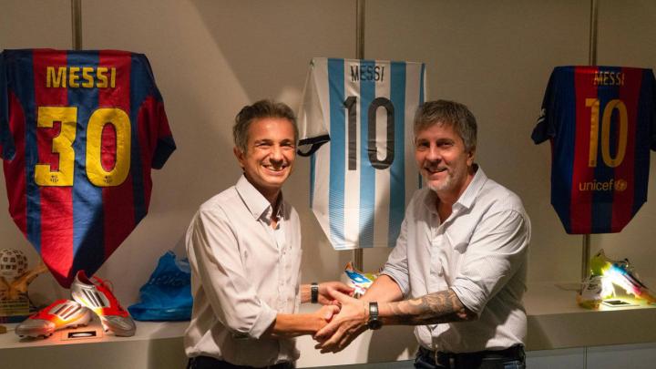 Messi donó 100 mil euros al Hospital Garraham 