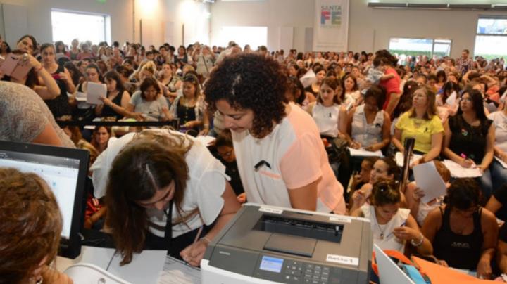 Comienzan las titularizaciones docentes en Santa Fe
