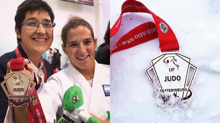 Paula Pareto ganó el Grand Slam de judo en Rusia