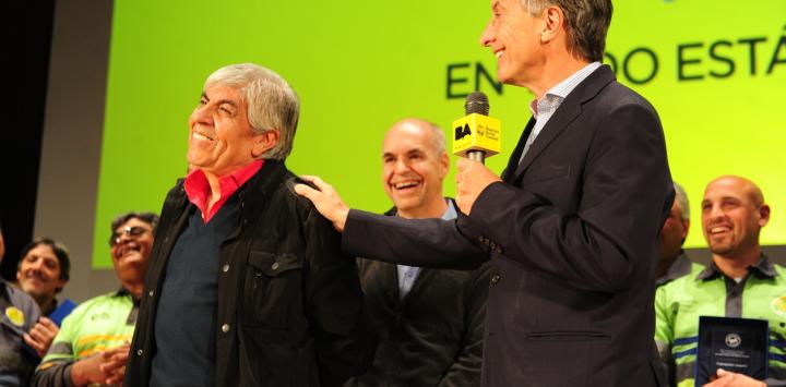 Hugo Moyano: “Macri no tiene posibilidad de ser reelecto” 