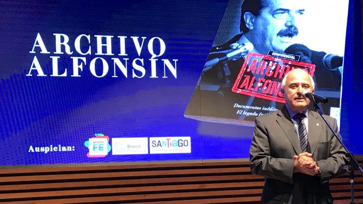 Aniversario de la revista Noticias y homenaje a Raúl Alfonsín