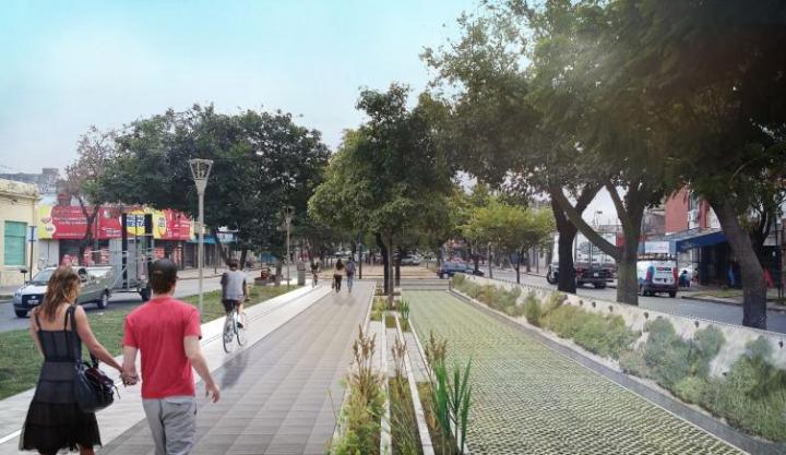 Freyre, camino a ser la avenida más moderna de Santa Fe