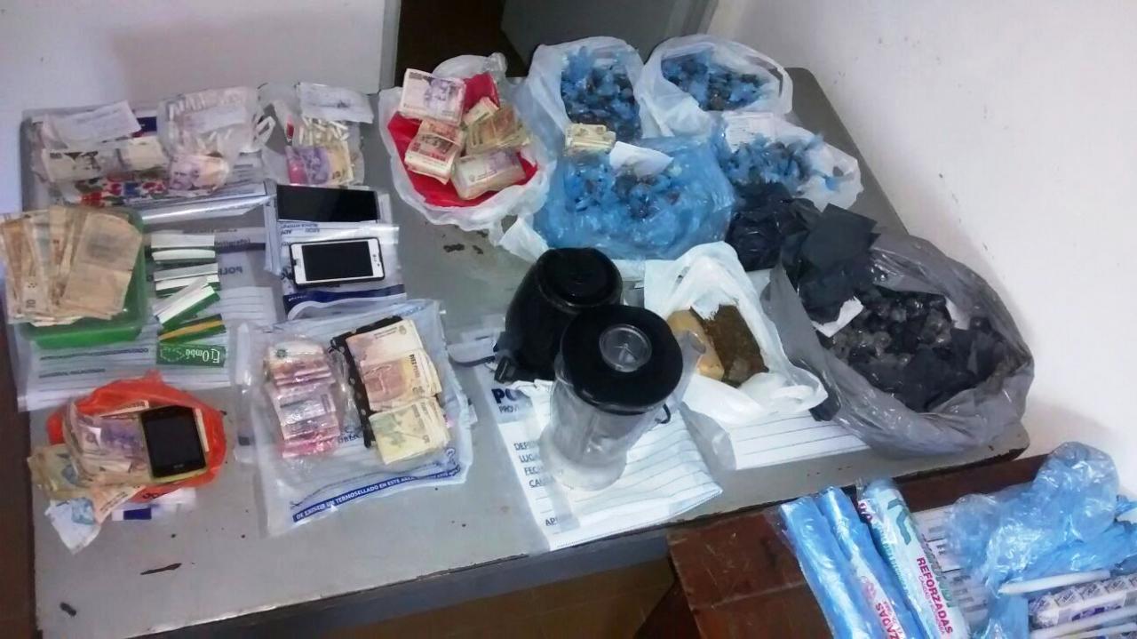 Secuestraron marihuana y cocaína en Alto Verde