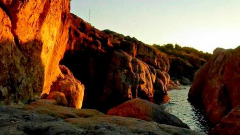 Río Mina Clavero, en la provincia de Córdoba.