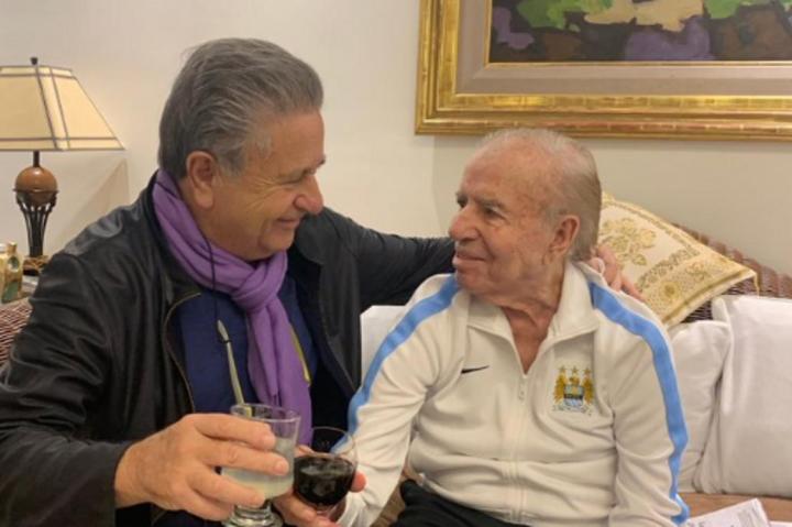 Duhalde visitó a Menem luego de años de distanciamiento