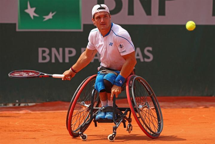  Lobito Fernández ganó el Roland Garros de tenis adaptado