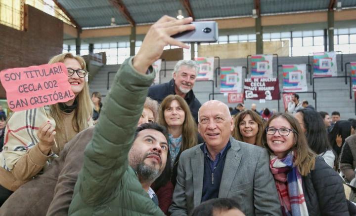 Bonfatti resaltó el rol de los docentes santafesinos