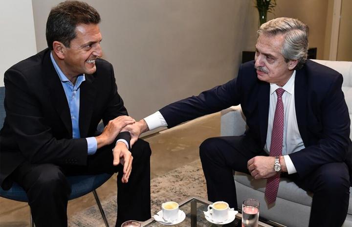Alberto y Sergio Massa cerraron un acuerdo electoral