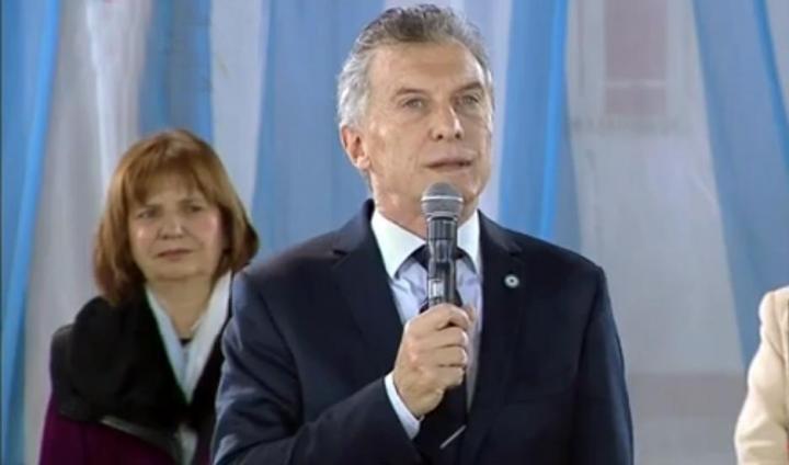Macri estuvo en Rosario para celebrar el Día de la Bandera