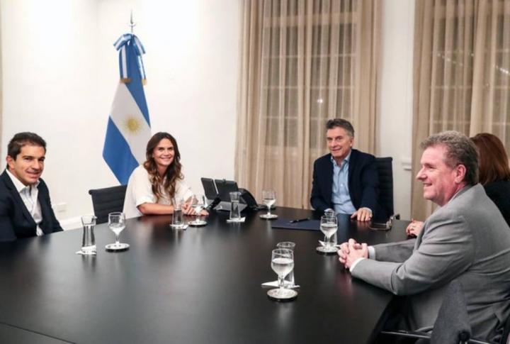 Macri recibió a Amalia Granata en la Quinta de Olivos