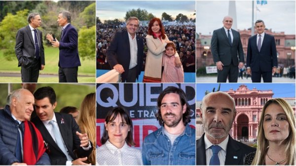 Ocho fórmulas presidenciales para las PASO