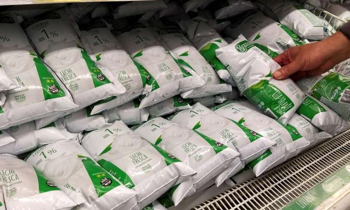 El consumo de leche por persona cayó 4,4 %