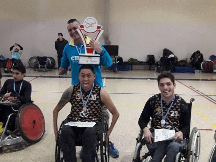 Caranchos ganó el torneo de rugby adaptado