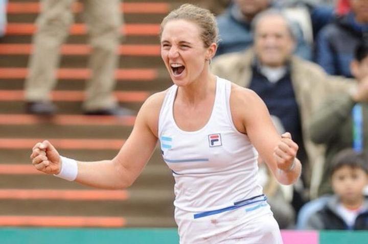 La rosarina Nadia Podoroska ganó el Oro en tenis