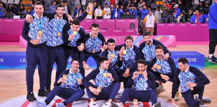 Argentina ganó el oro en básquet después de 24 años
