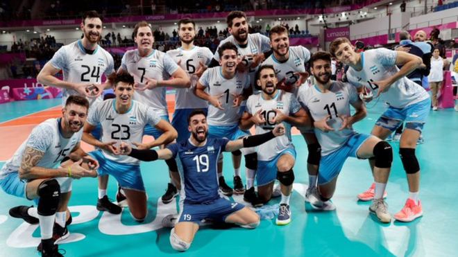 Argentina también se llevó el oro en vóley masculino
