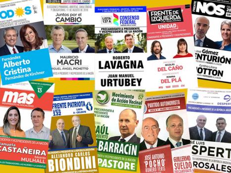 Las 10 boletas de precandidatos a Presidente 