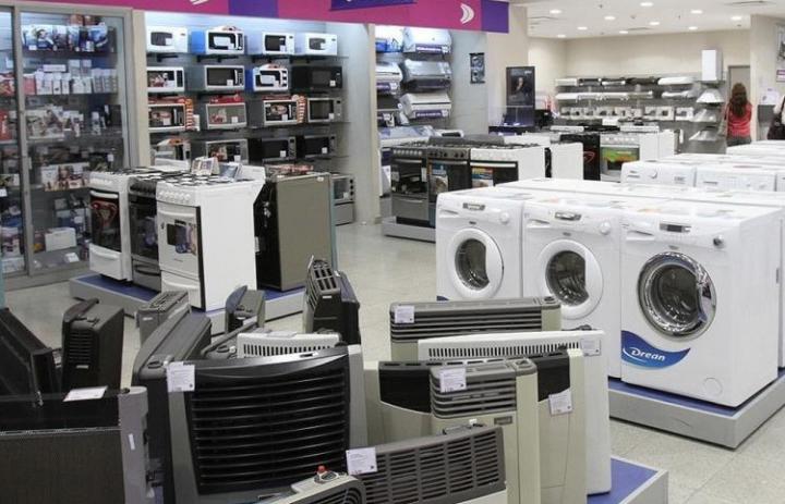 Derrumbe del consumo de electrodomésticos
