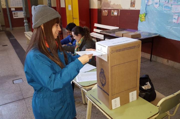 Se votó en todo el país