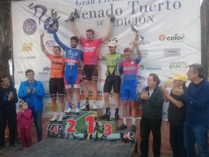 Cristian Clavero ganó el GP Venado Tuerto