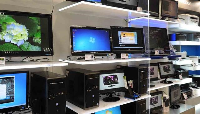 La venta y producción de artículos electrónicos cayó 71 %