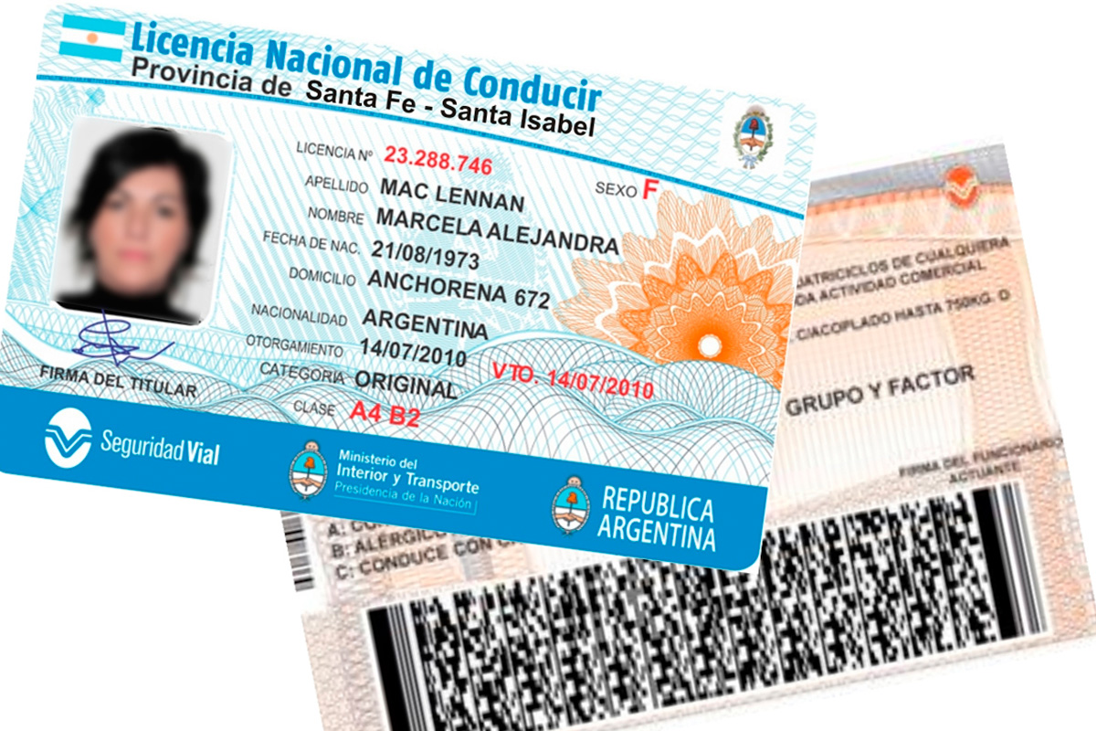 Licencias de conducir cordobesas no son válidas en Santa Fe