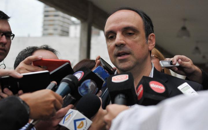 Corral exigió a la provincia más policías para la Capital