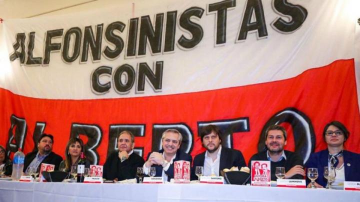 Alberto: “Yo también soy el resultado de Alfonsín” 