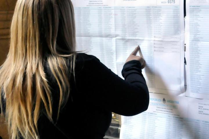 Dónde voto: ya se puede consultar el padrón