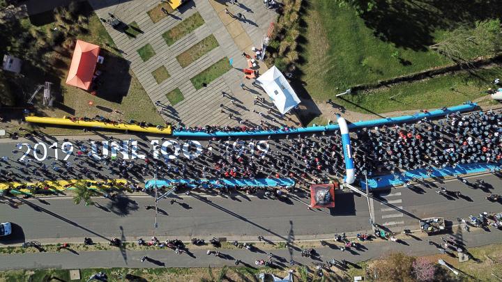 Más de 800 participantes corrieron la Maratón UNL