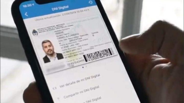Oficializan la versión digital del DNI para celulares