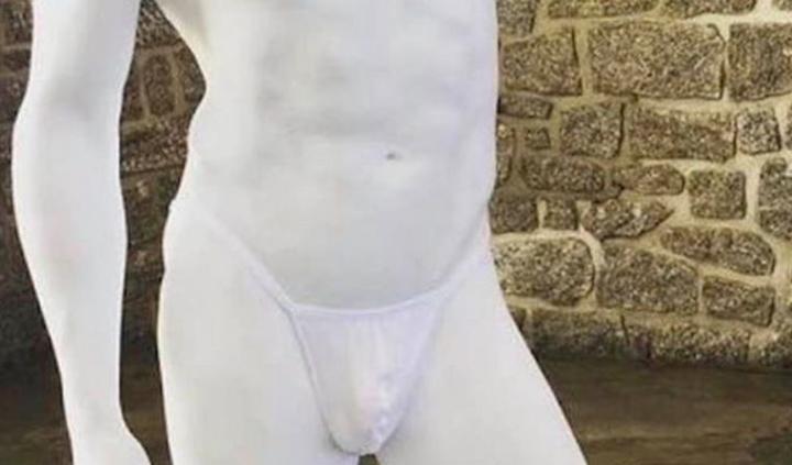 Unesco pidió que las esculturas vistan tangas y slips