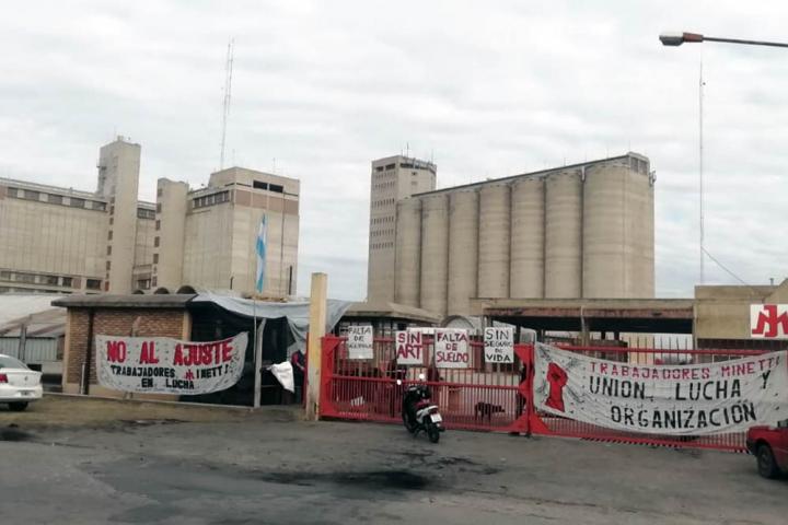 Molino cordobés despidió a 100 trabajadores