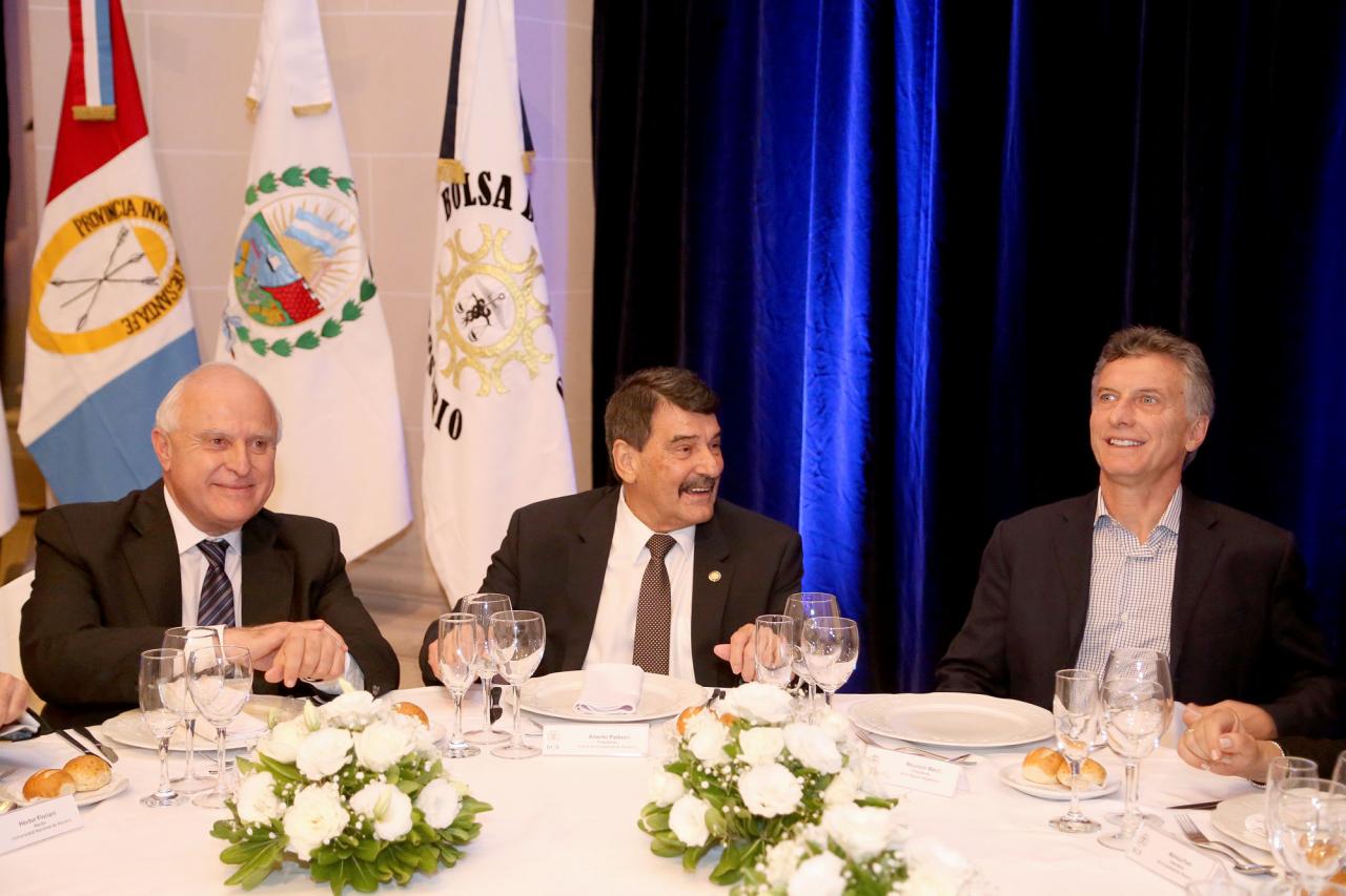 Lifschitz con Macri en Rosario