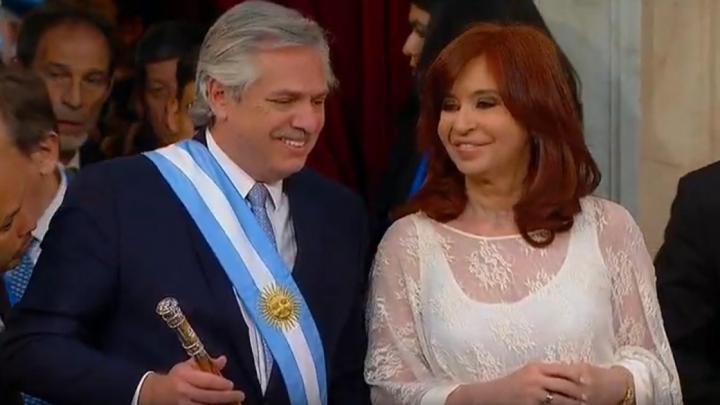 Alberto ya gobierna la Argentina hasta 2023