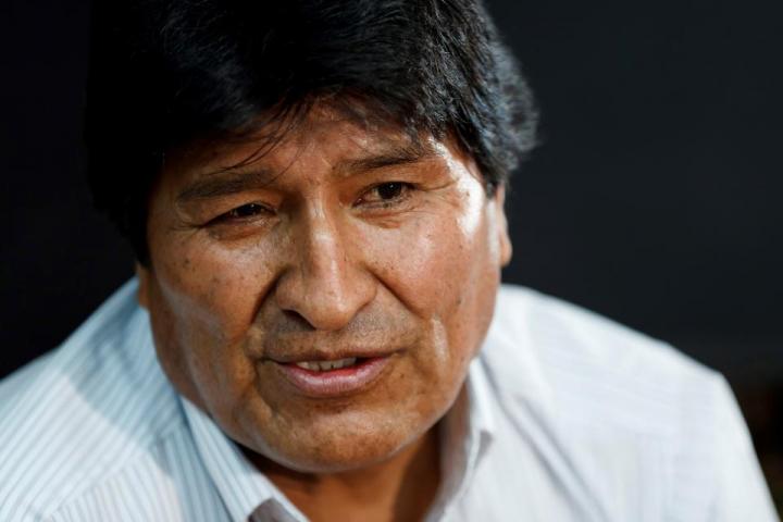 Evo Morales llegó a Argentina