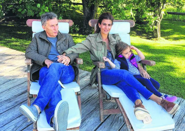 Macri, navidad y año nuevo en la Patagonia